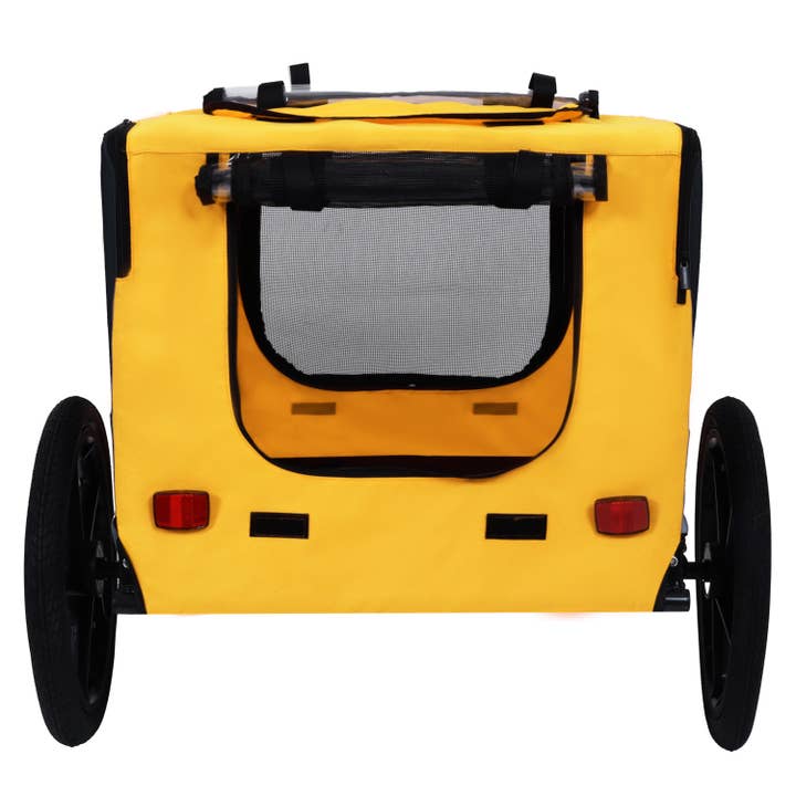 39F Inc. - Wholesale Pet Carrier - Cat/Dog - Folding Pet Bike Trailer for Small to Medium Dogs, Yellow10