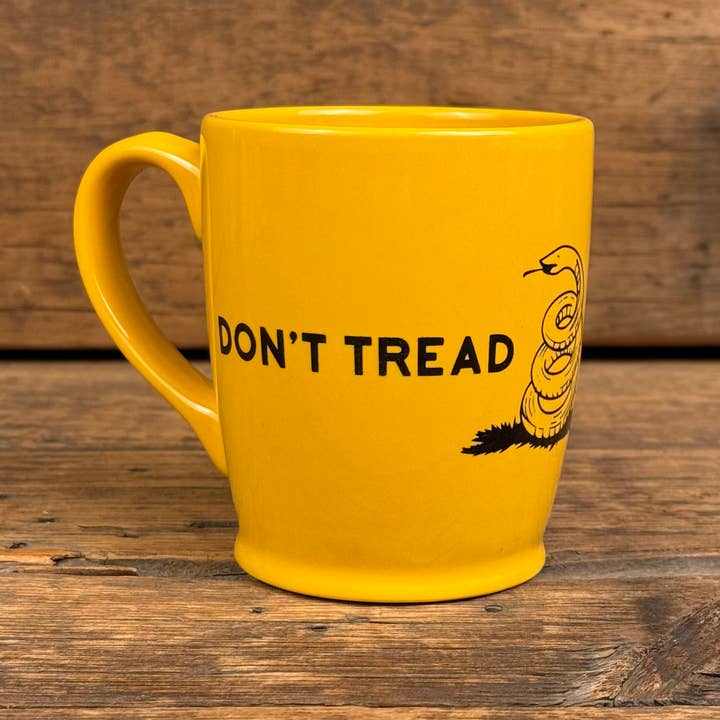 Liberty & Co. - Wholesale Coffee Mug - Don't Tread On Me – Gadsden Ceramic Mug6