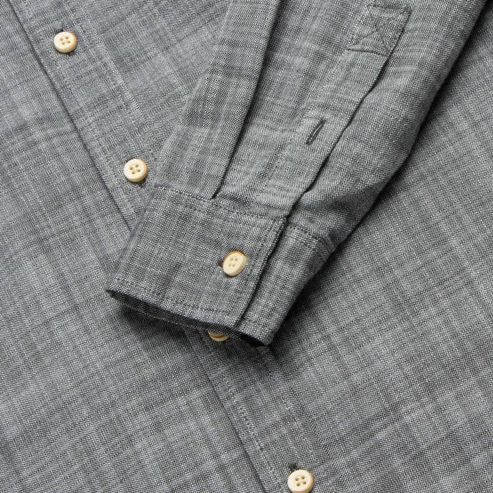 Brian Slub 2 tone Shirt - Black for wholesale on Faire