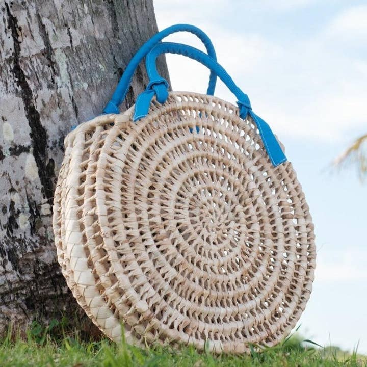 Ato Taitai Round Handbag for wholesale by Rise Beyond the Reef