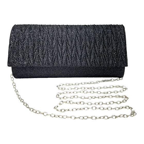 TAPA fashion - Wholesale Clutch Bag - Women's - Pleated Accent Evening Bag FB7423 (1pc)2