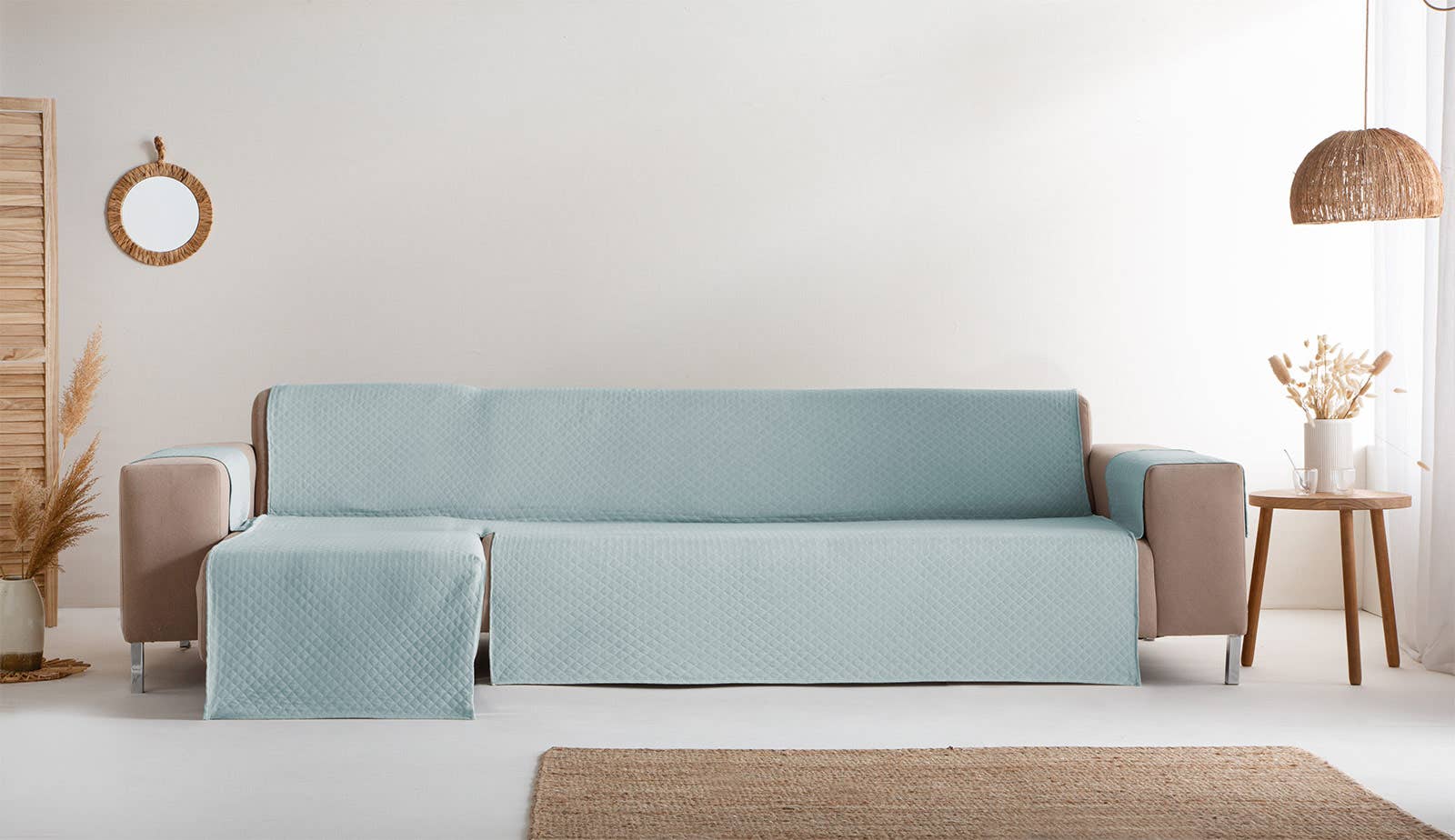 GAMUSI – Capa para cadeira/sofá por atacado – Capa de sofá lisa acolchoada algodão TRIVIAL51