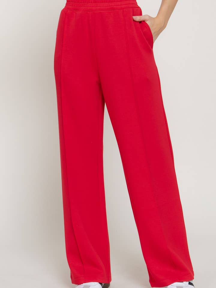 Elastische Taille Weiche Modal-Scuba-Weithose für den Großhandel von Active Basic | Active USA