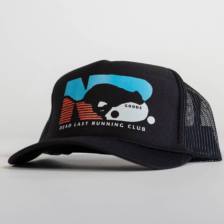 Dead Last Running Club Retro Trucker por atacado de N.B. GOODS