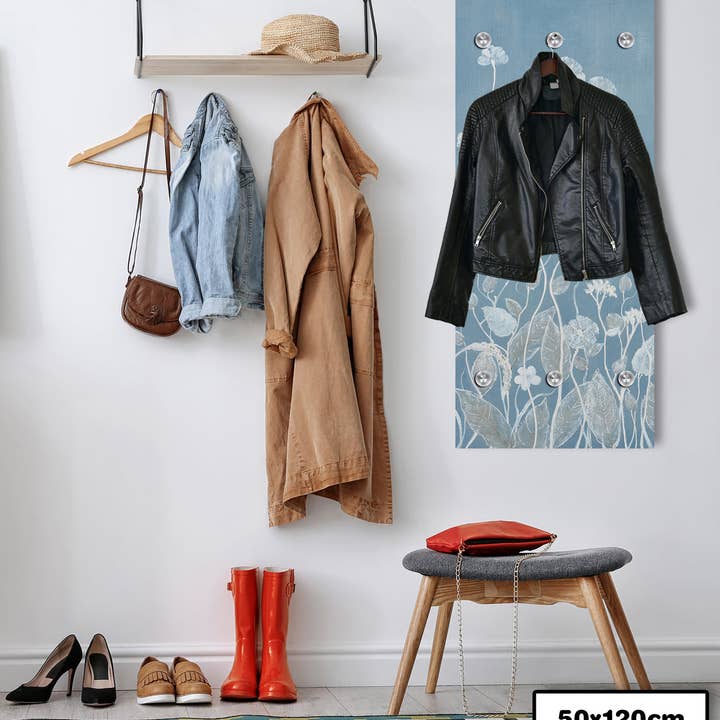 Garderobe - Flowery Blue für den Großhandel von Queence