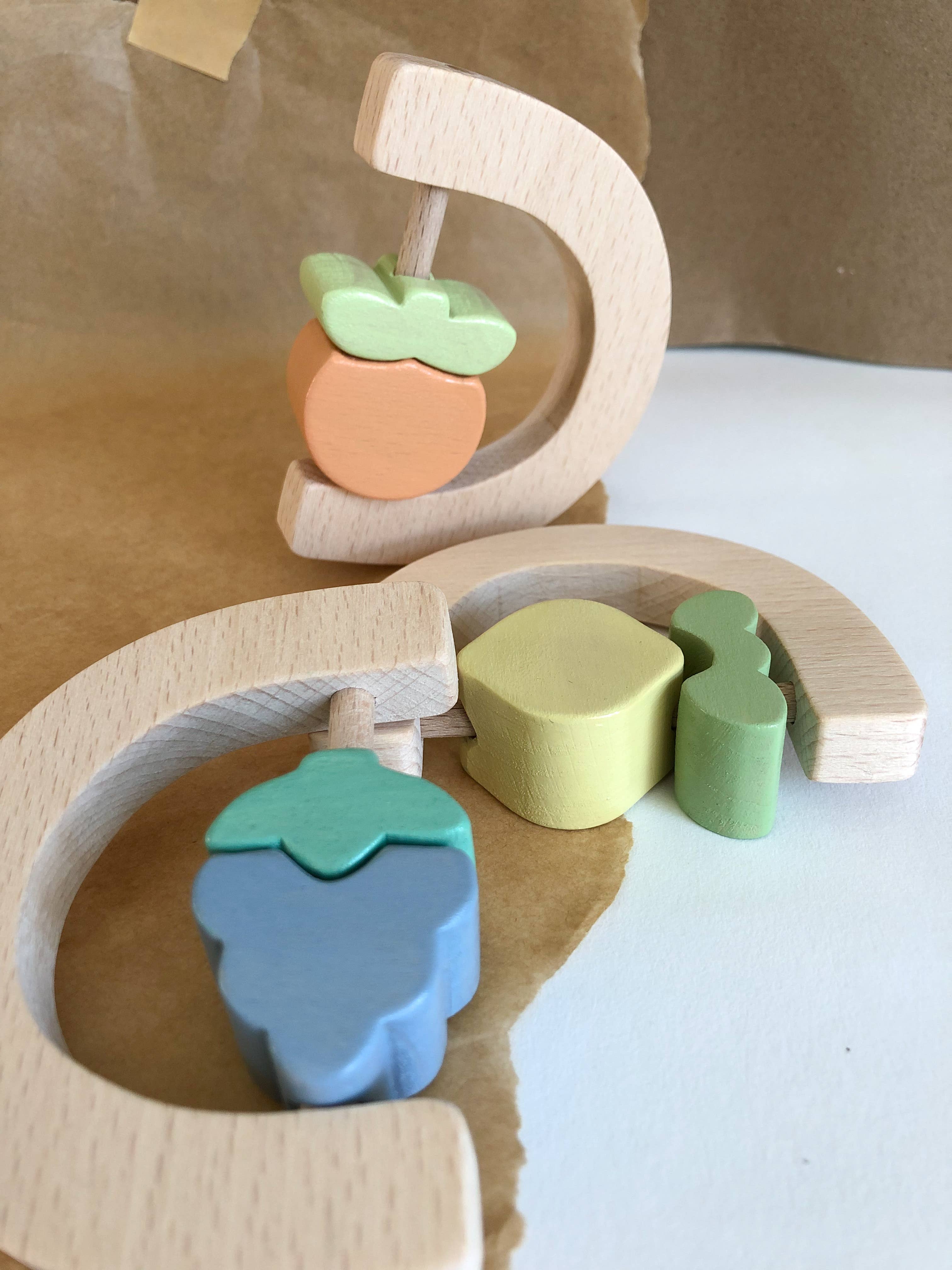 KMR Childwood - Wholesale Clutching Toy - Baby - Orange fruit rattle6