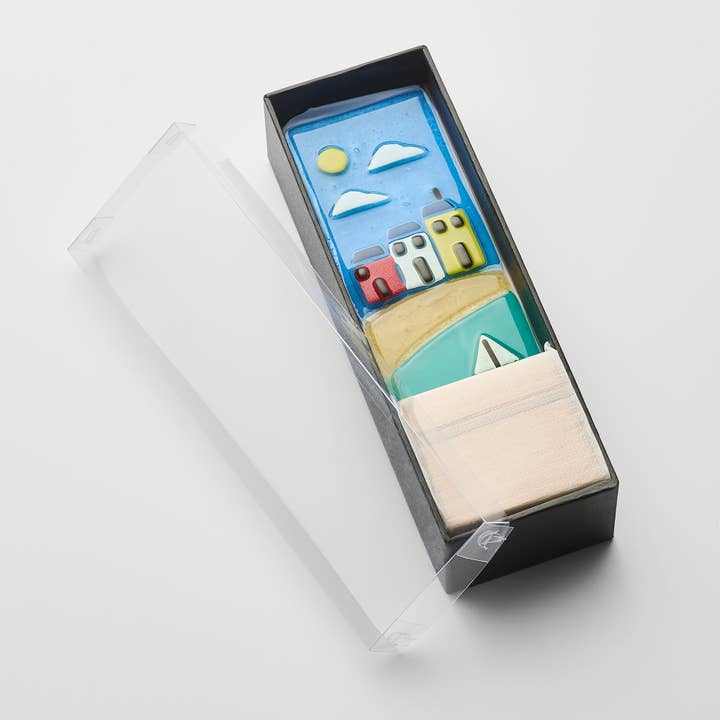 Sienna Glass – wholesale Plaque – Standing Decorative Plaque - Boat2