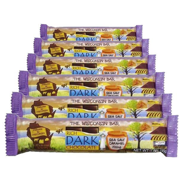 Dark Chocolate Sea Salt Caramel Filling for wholesale by Dillon's Chocolates, llc
