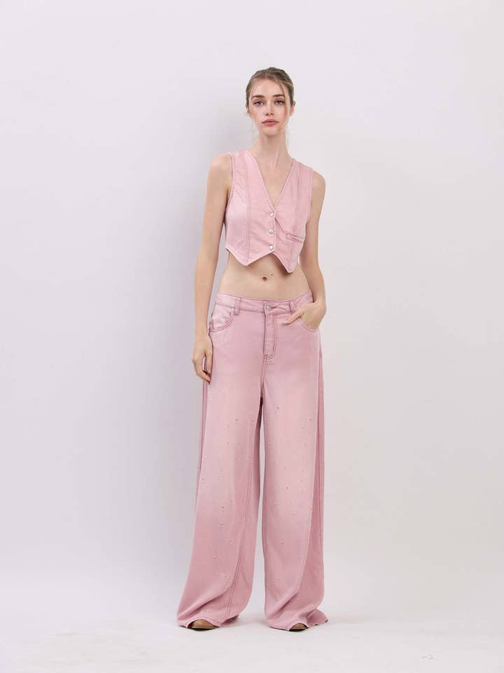 TENCEL VEST S5907T for wholesale by Signature 8