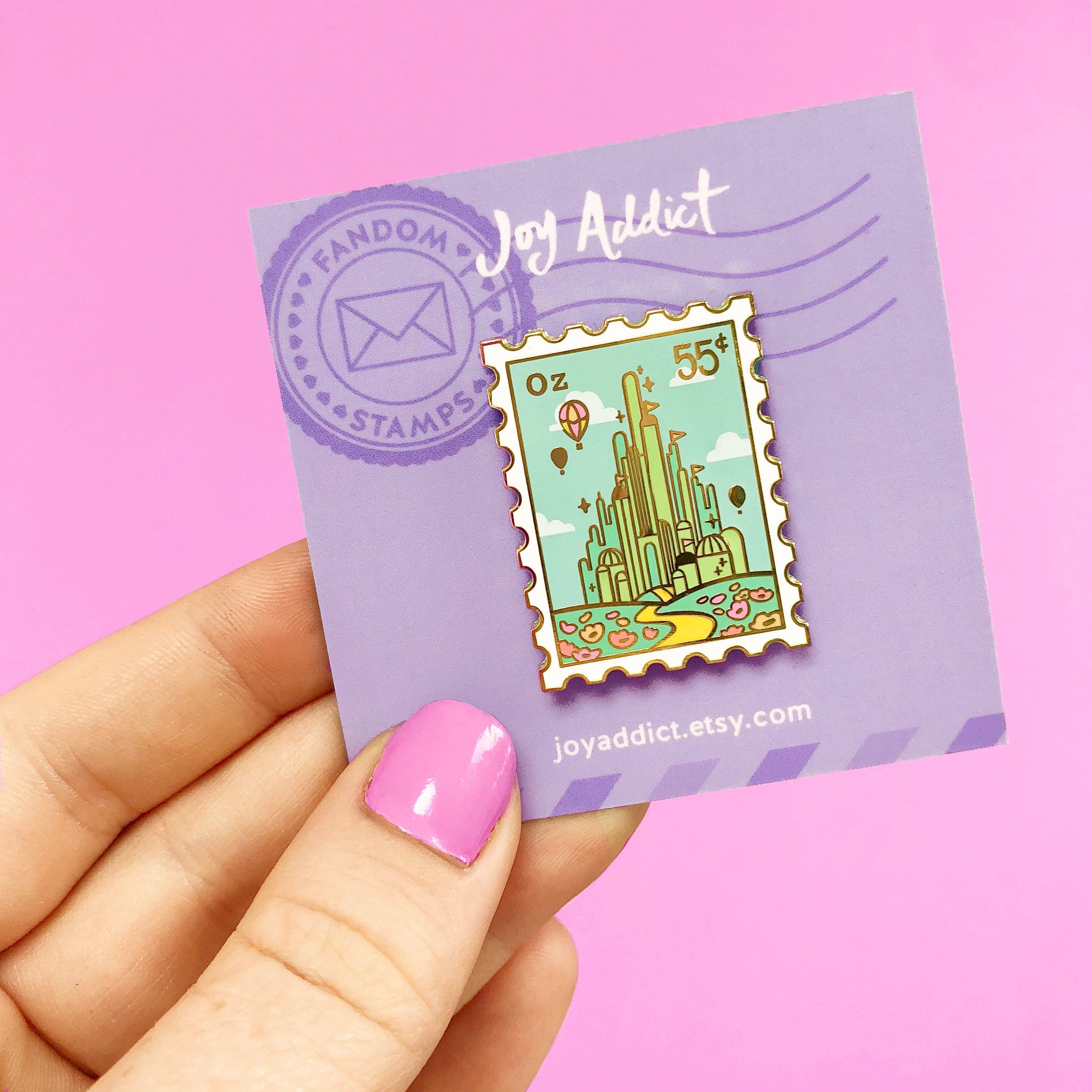 Joy Addict - Wholesale Lapel Pin/Button - Oz Enamel Pin1