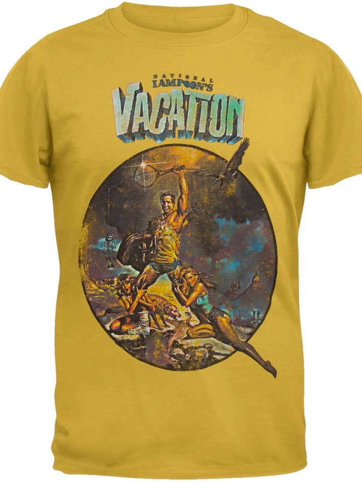 Official Store – wholesale T-shirt (graphic) – men's – National Lampoons Vacation - Poster Men's T Shirt