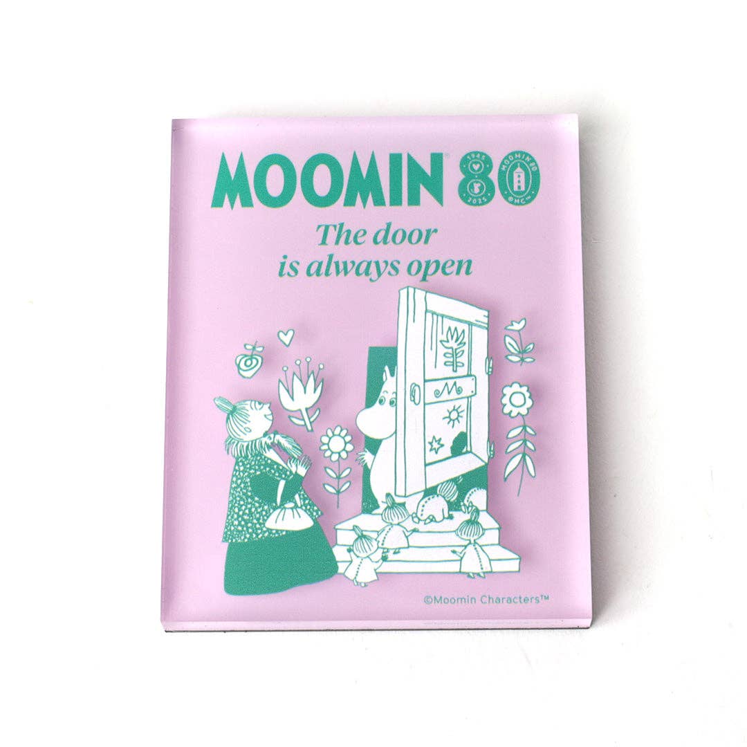 PINTRILL - Wholesale Magnet - Moomin 80th The Door is Always Open Acrylic Magnet0