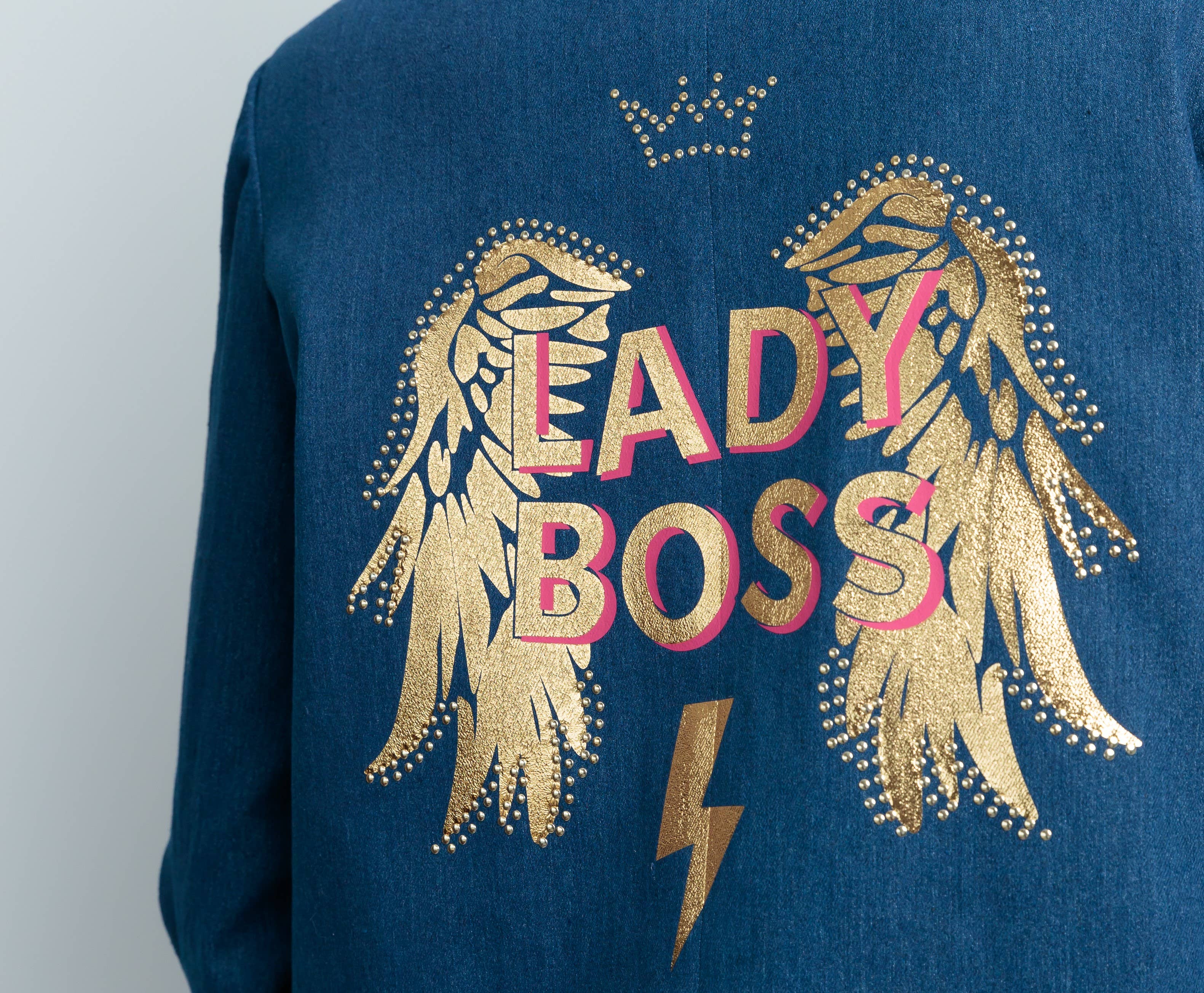 Chill&Buy – wholesale Blazer – Women's – Lady Boss Women's Denim Blazer2