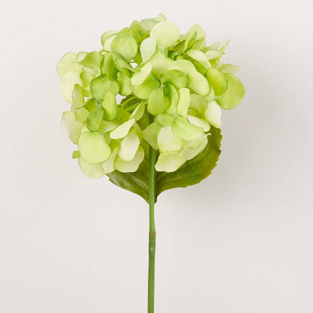 Factory Direct Craft - Vente Fleurs artificielles - Tige de fleur artificielle en polysilk d'hortensia de 19" - Choisir la couleur4