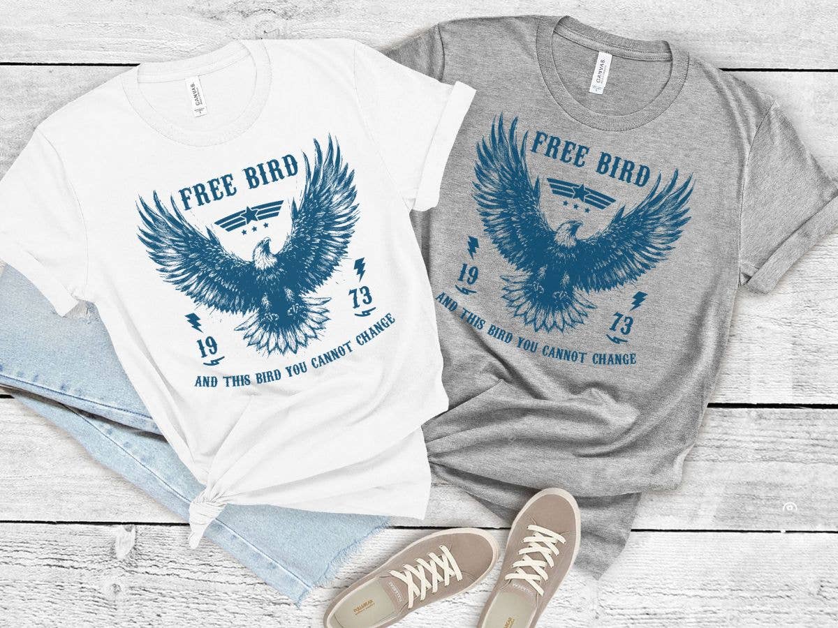 Sister Ray - Wholesale T-Shirt (Graphic) - Unisex - Free Bird Rock and Roll  Music T Shirt1