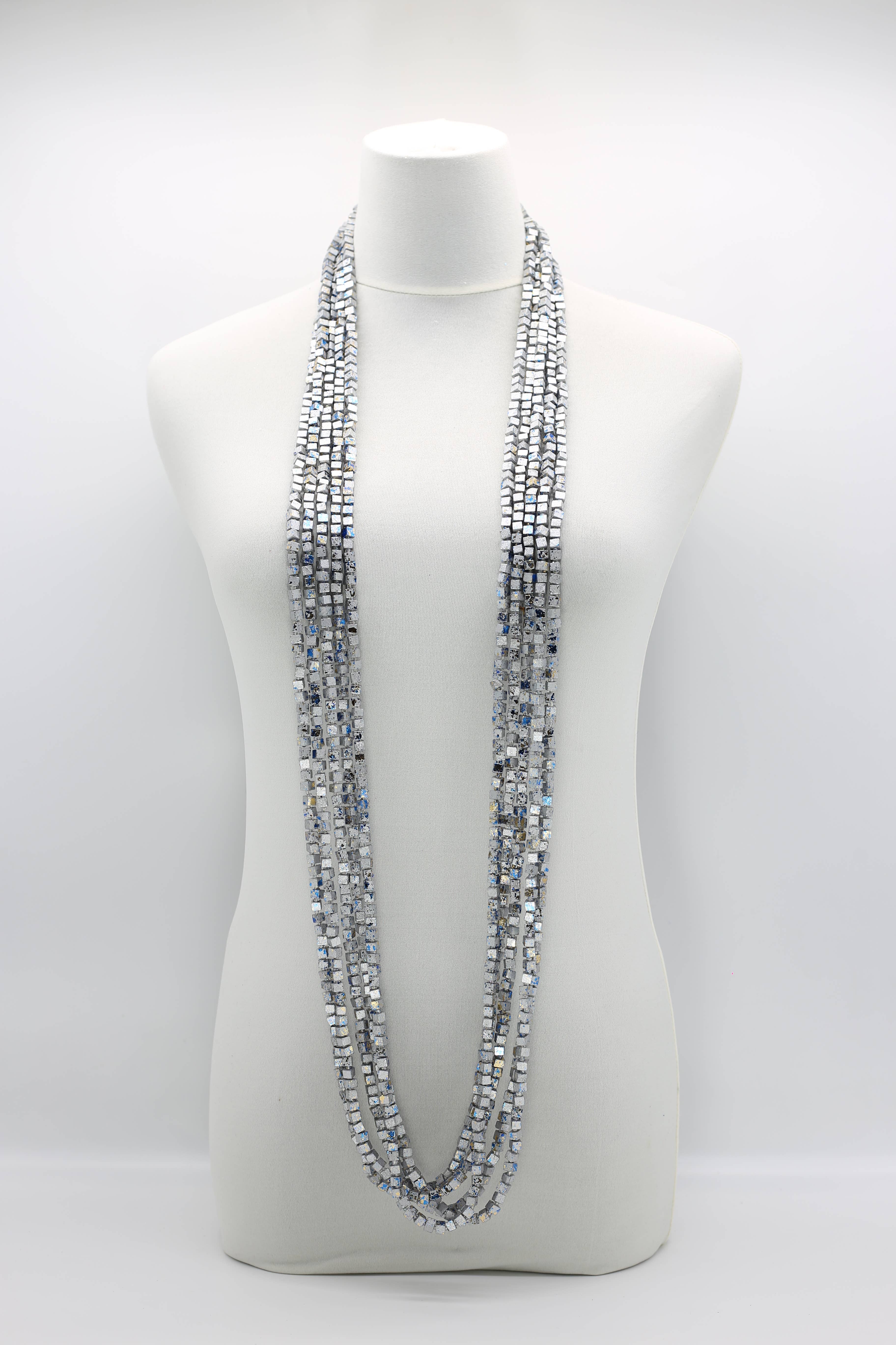 Jianhui London – Engroshandel Perlehalskæde – Næste Pashmina Halskæder - Hånd-forgyldt - 5-streng0