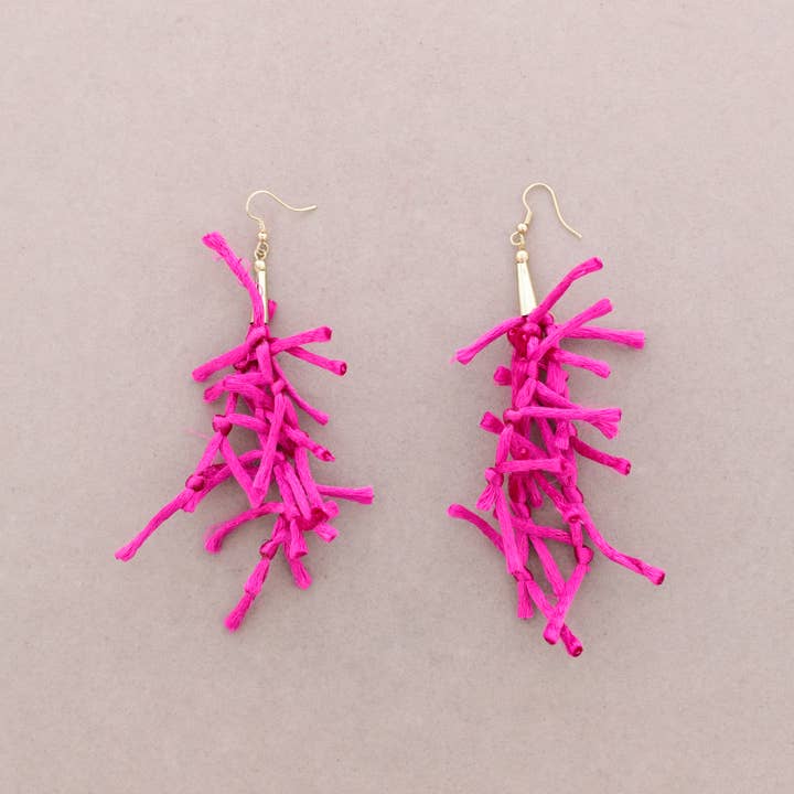 Sonata - Wholesale Snap Jewelry - Ethnic Cord Earrings