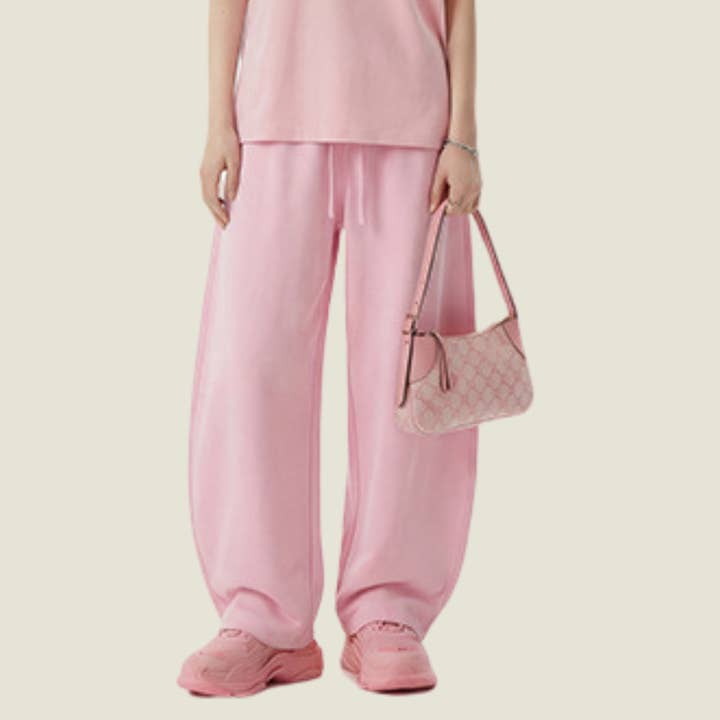 Unisex 360 g bomullsjoggers – tvättade byxor med dragsko för wholesale av Sodalemon