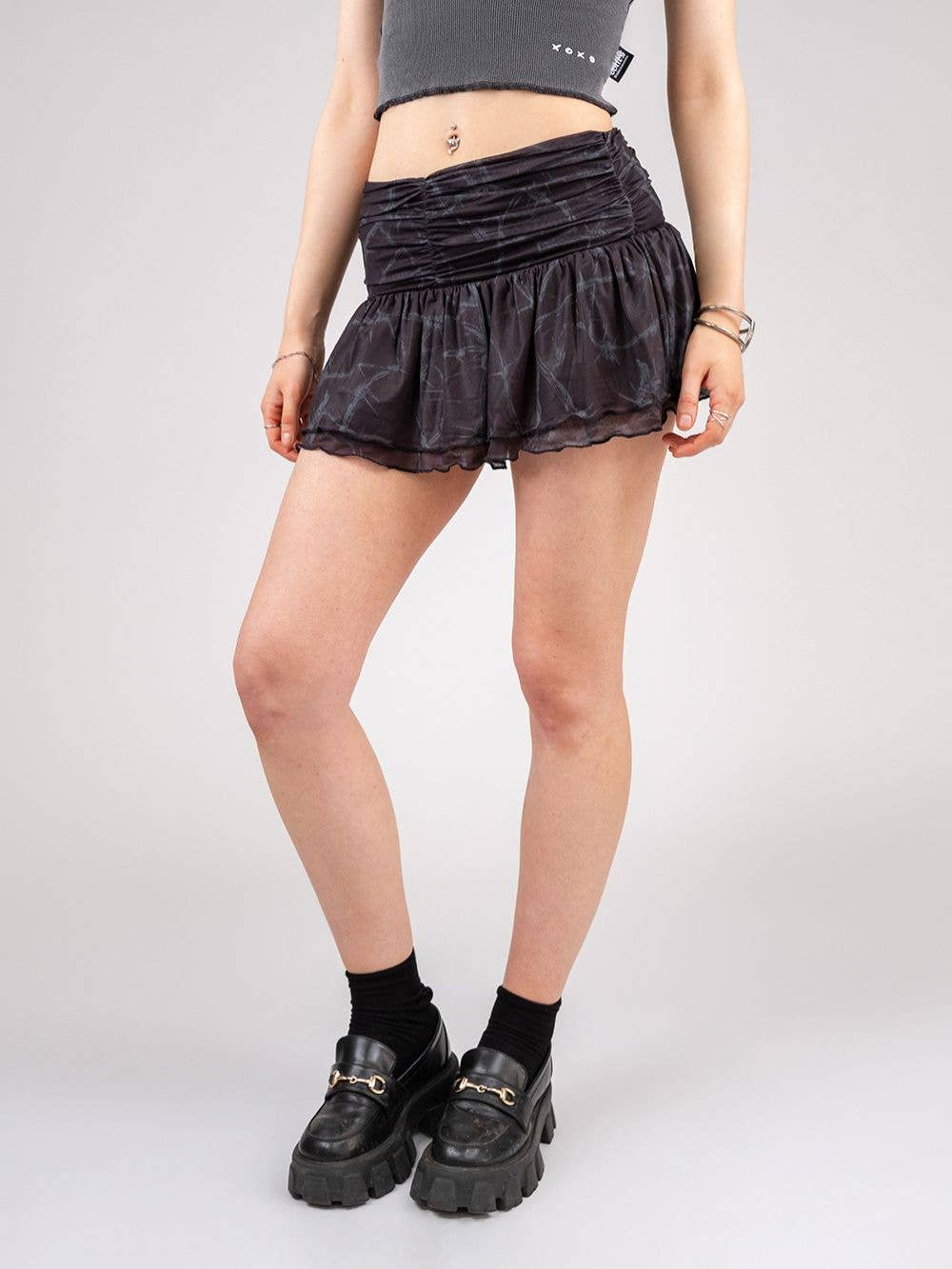 Billy Bones Club – Großhandel Rock – Damen – Trespass Rüschrock - Schwarz5