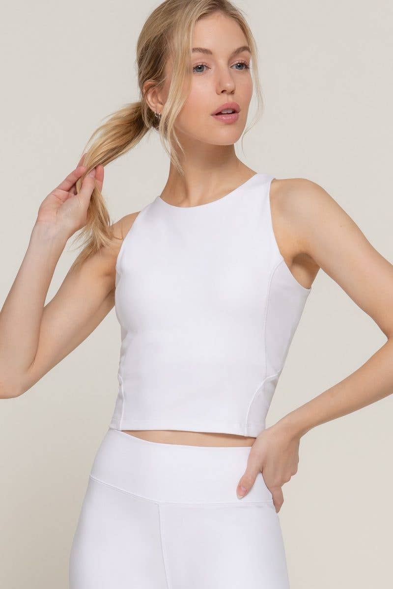 Vanilla Monkey - Wholesale Knit Top - Women's - Halter Neck Workout Crop Top1