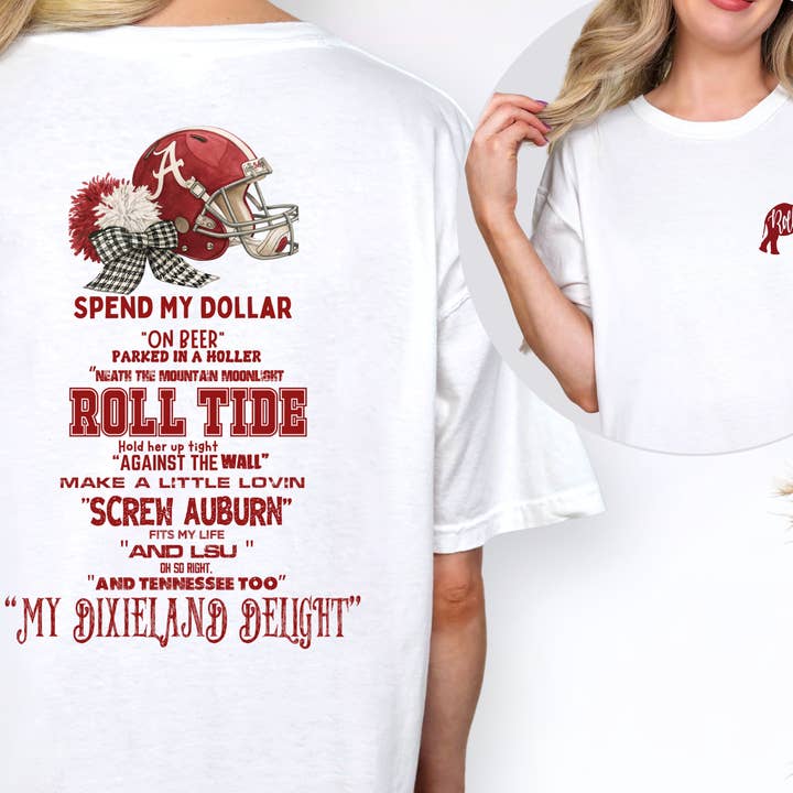 Dixieland Delight Tee for wholesale by Pocketful of Prints