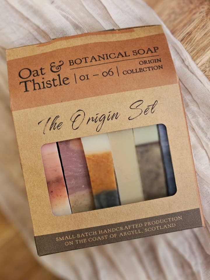 De Origin Botanische Zeep Set voor wholesale door Oat & Thistle