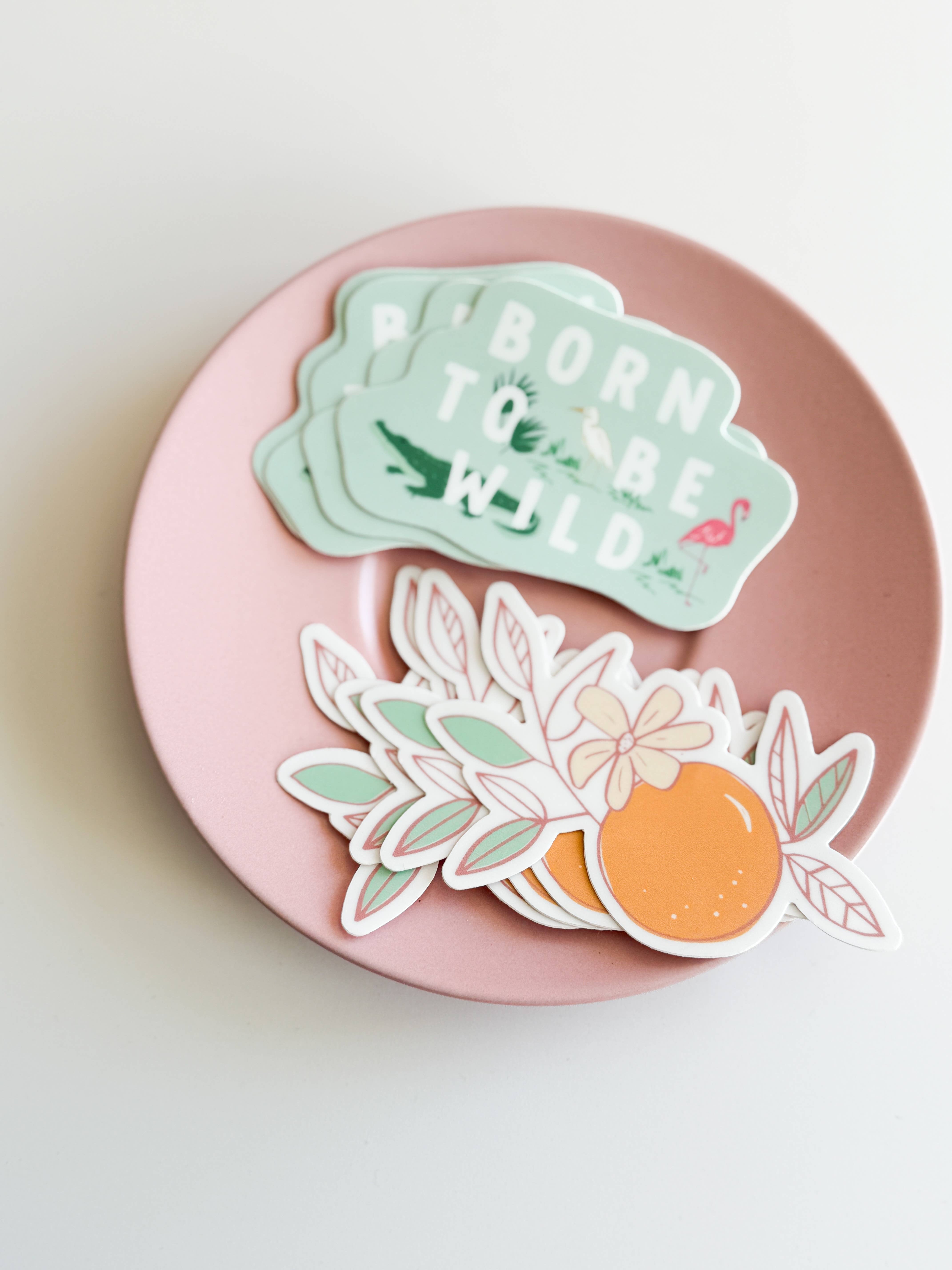 Declaration & Co - Wholesale Sticker - Orange Blossom Sticker1
