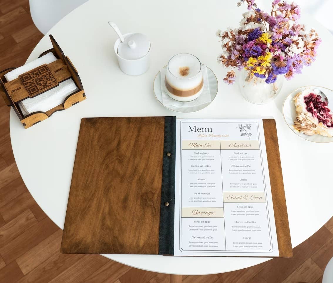 Pikore – wholesale Clipboard – Wood restaurant menu, Wooden menu cover6