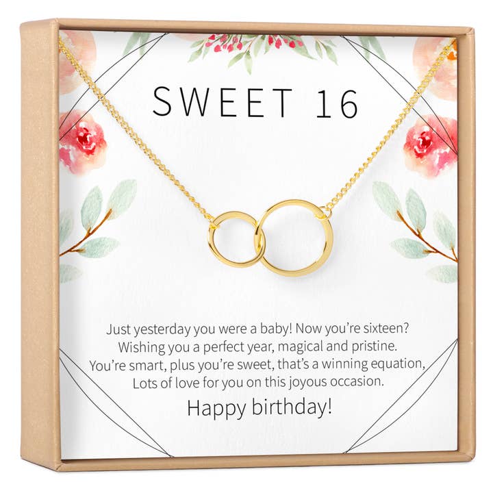Sweet 16 Necklace, Multiple Styles for wholesale by Dear Ava