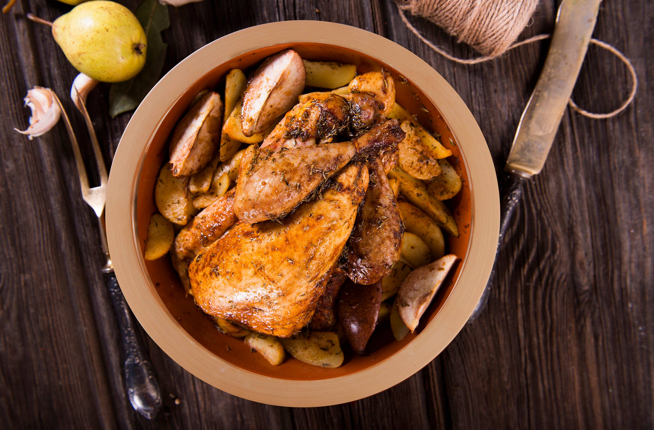 Reston Lloyd - Vente Marmites - EURITA, four hollandais rond en argile (2 tailles)4