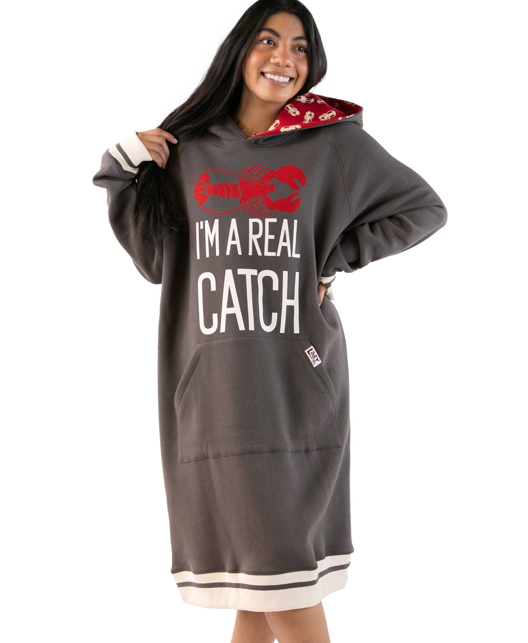 Lazy One - Wholesale Hoodie - Unisex - Real Catch Sleep Hoodie2