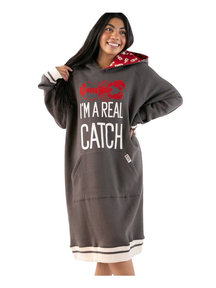 Lazy One - Wholesale Hoodie - Unisex - Real Catch Sleep Hoodie2