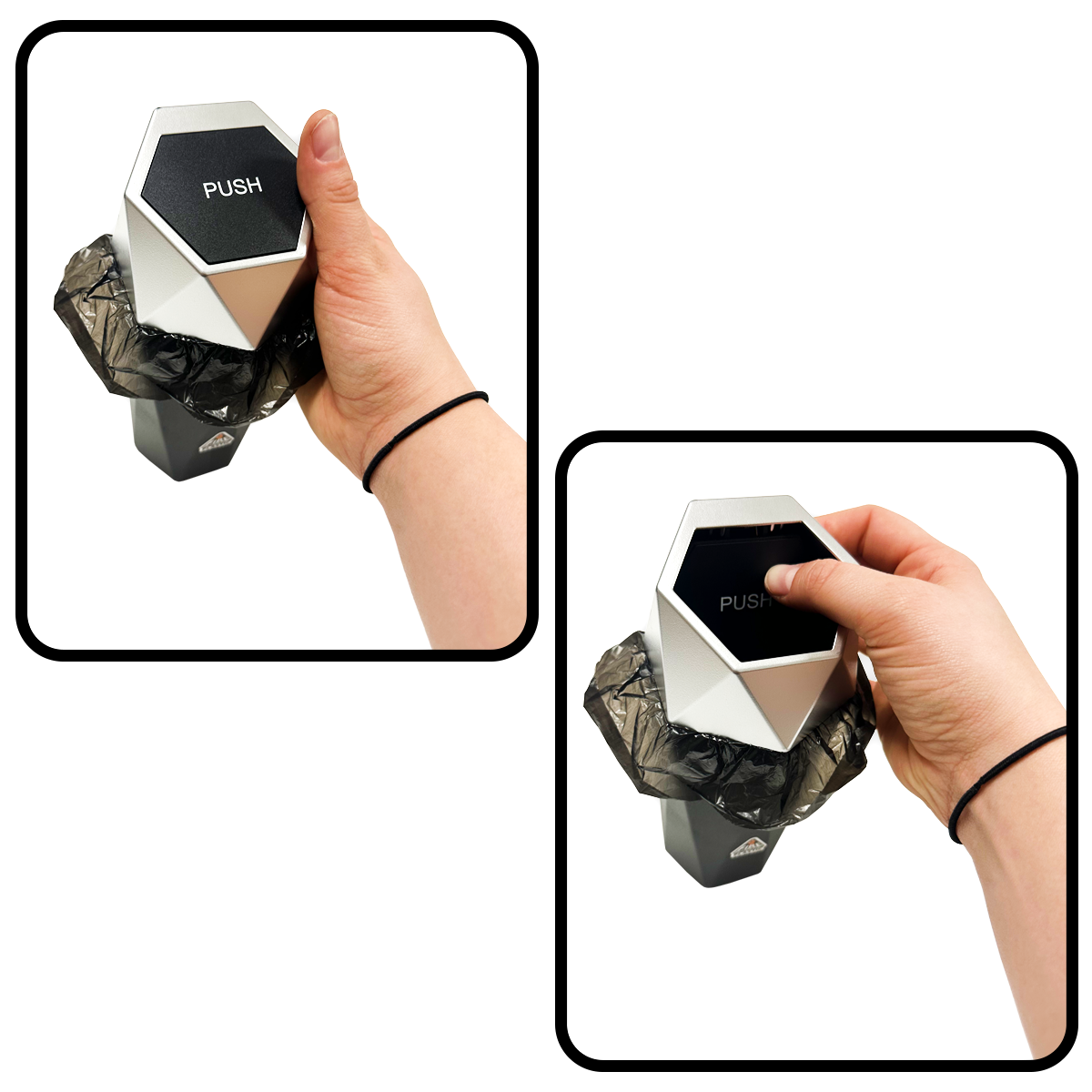 Novelty Brands - Wholesale Retailer Display - Home & Living - Car Vibez Mini Cup Holder Vehicle Trash Can - 6/Display3