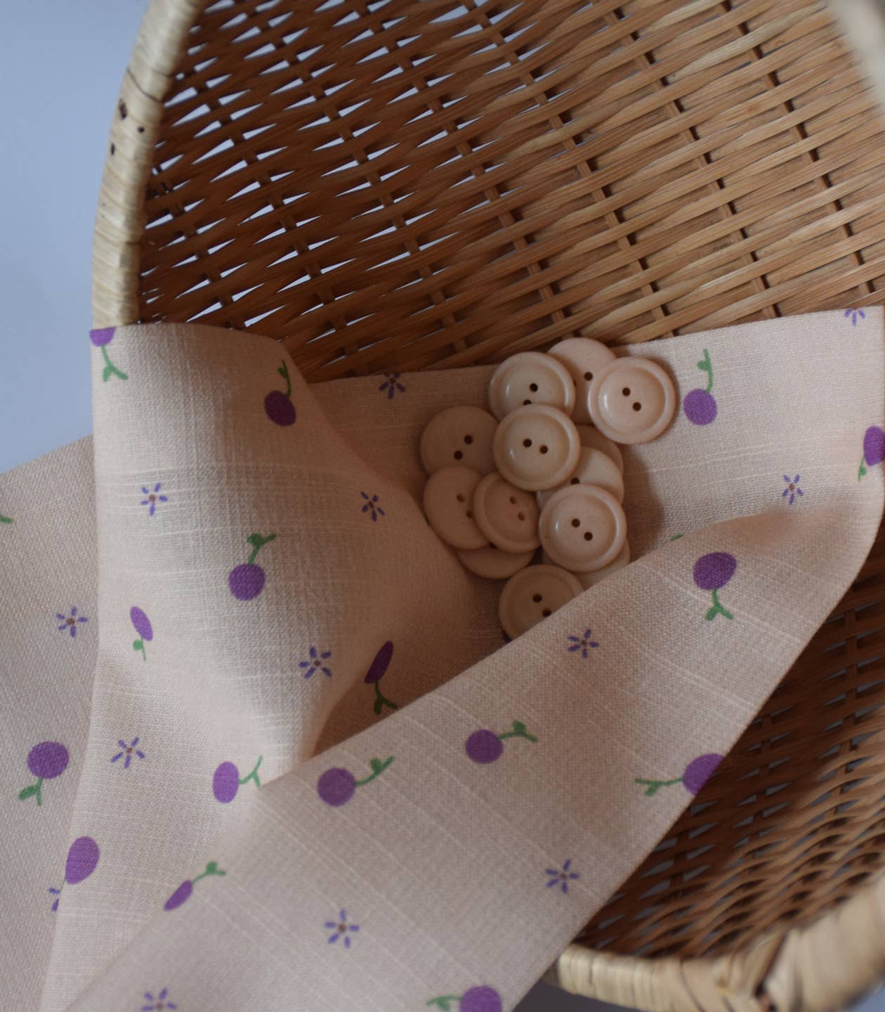 COUSETTE - Wholesale Fabric - Viscose cotton - Prunette5