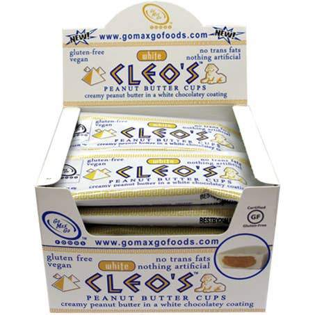 Go Max Go Foods - Wholesale Chocolate Covered Sweets - Cleo's White Peanut Butter Cups2