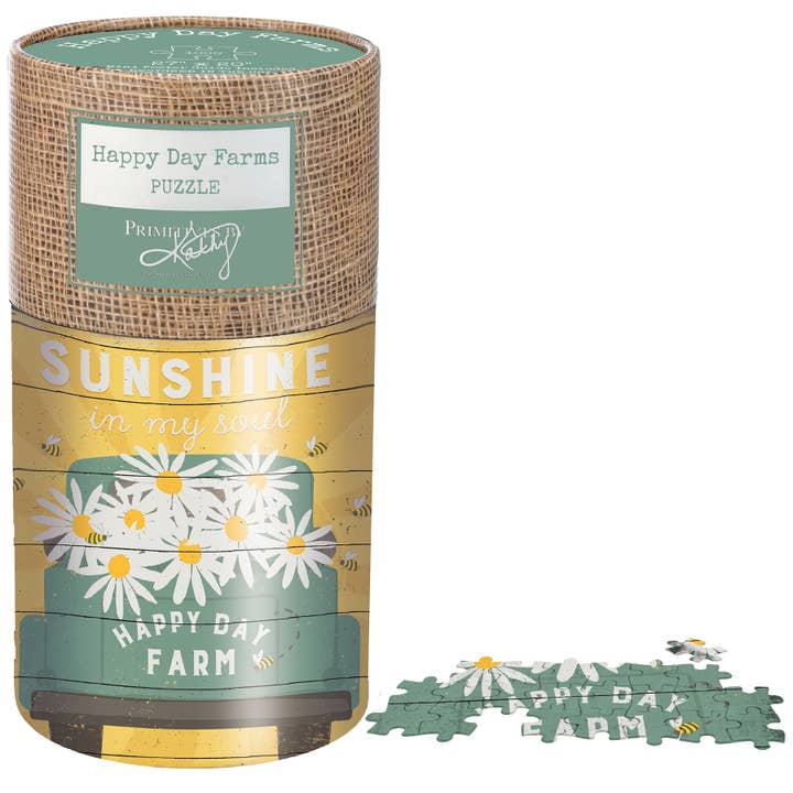 Sunshine Happy Day Farm Puzzle for wholesale by Primitives by Kathy