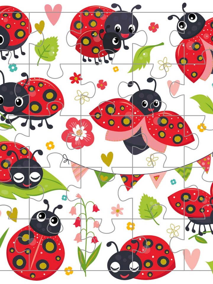 2596-21373 - Puzzle Mariquitas señoritas para venta al por mayor de Multi Técnica de Papelería SA
