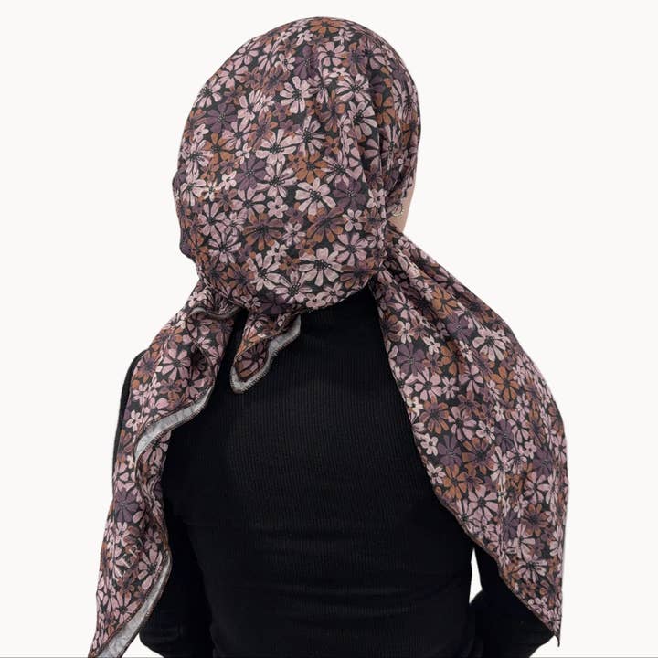 Mocha Meadow Liberty Förknuten Scarf för wholesale av VALERI
