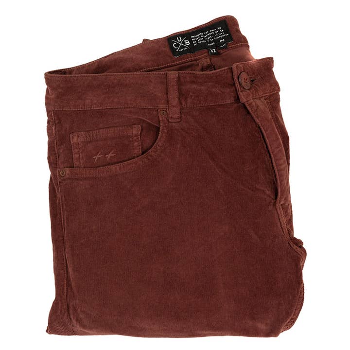 CUB – wholesale Jeans - Herr – mäns sammet jeans | L38 Brique