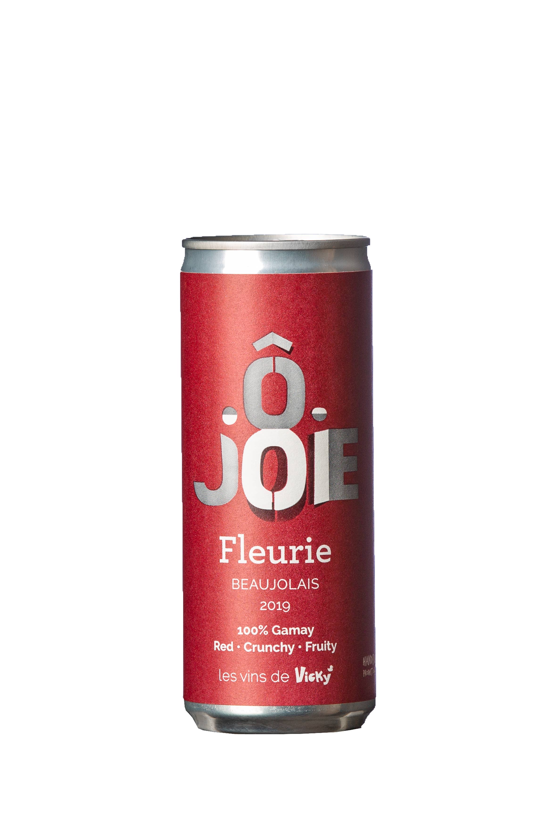 Miss Vicky Wine – Großhandel Rotwein – O JOY die Dose Rotwein (AOC Fleurie)