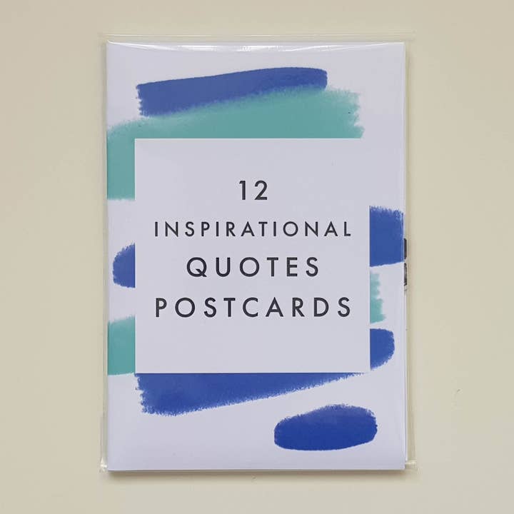 Bookishly (No US Import Fees) – wholesale Postcard set – Inspirational Quote Postcard Set4