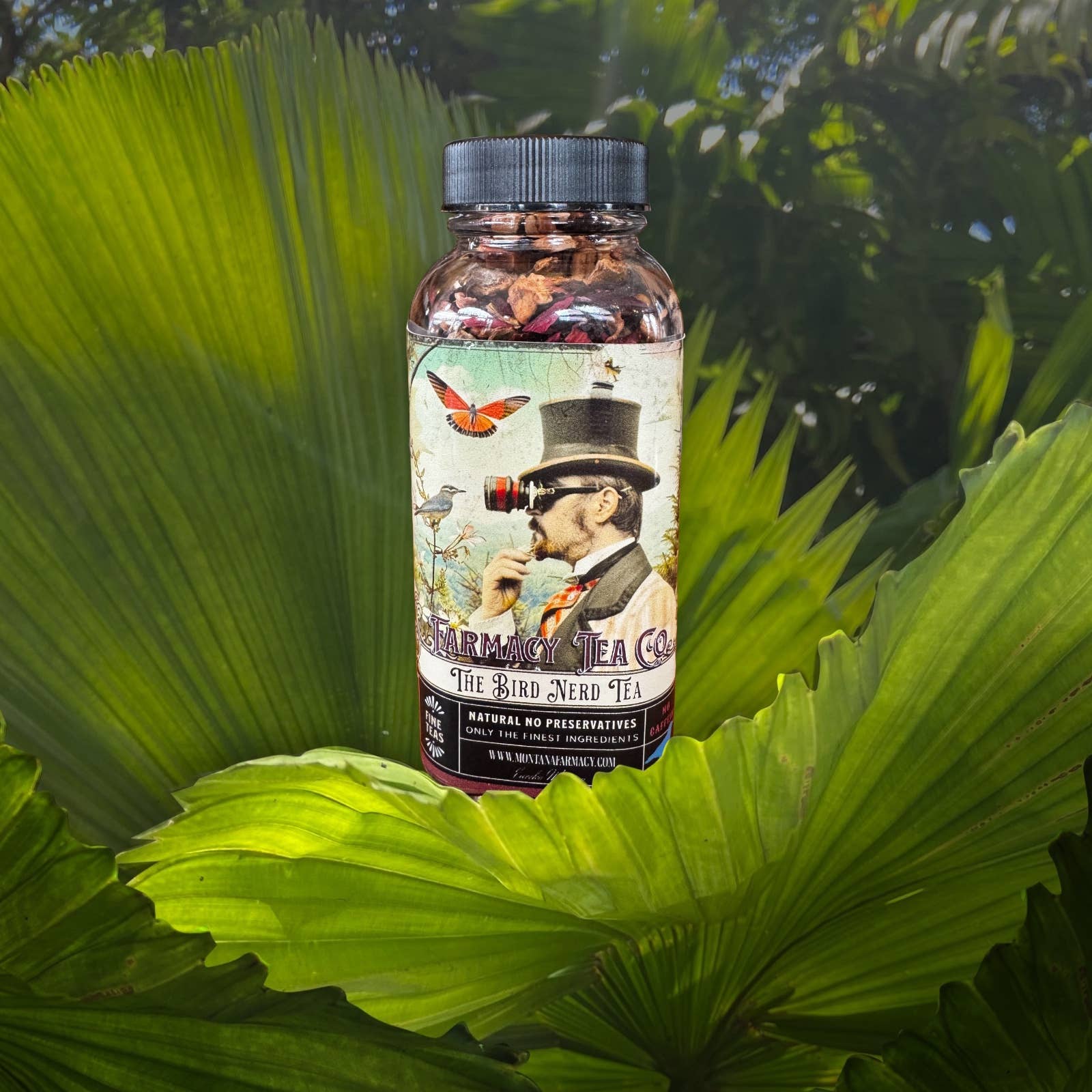 Montana Farmacy - Vendita all'ingrosso Tè sfusi - Nerd degli uccelli Birdwatching Tè All'aperto delizioso barattolo di vetro1