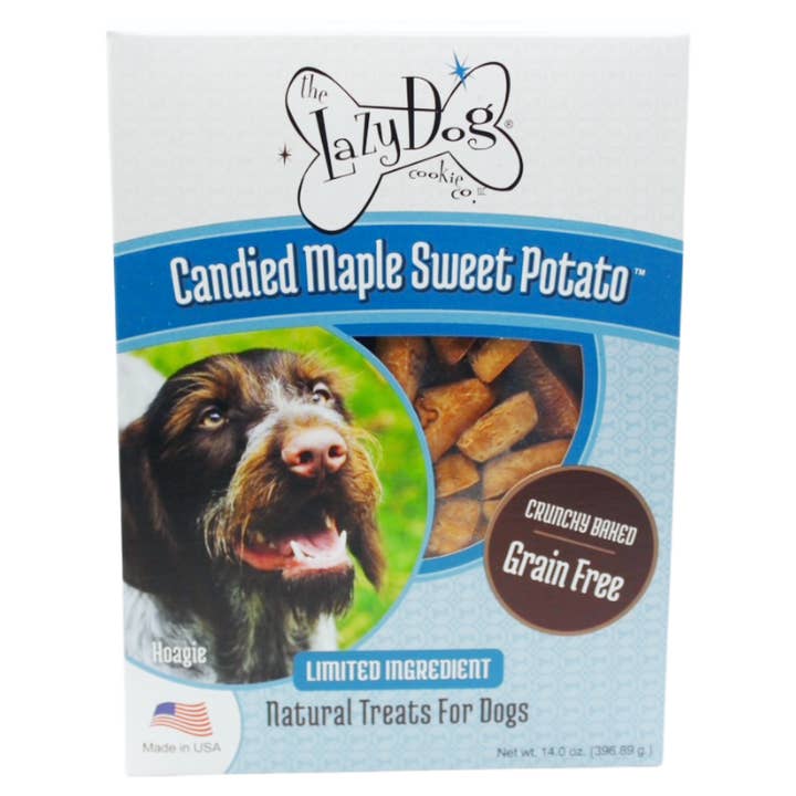 Candied Maple Sweet Potato for wholesale by The Lazy Dog Cookie Co., Inc.