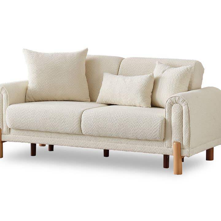Soho Convertible Livingroom (2 Sofa & 2 Chair) Cream for wholesale by Furnia group corporation
