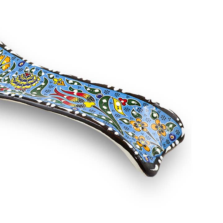 Bascuda - Wholesale Spoon Rest - Ceramic Spoon Rest Tulip Maya 24cm