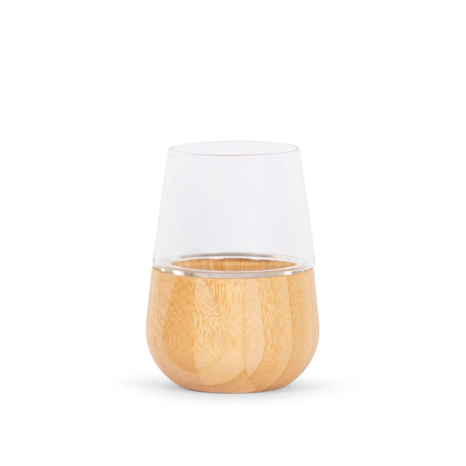 Flamboo - Wholesale Coffee/Tea Cup - Flamboo 250 ML Coffee Cup - Bamboo + Glass