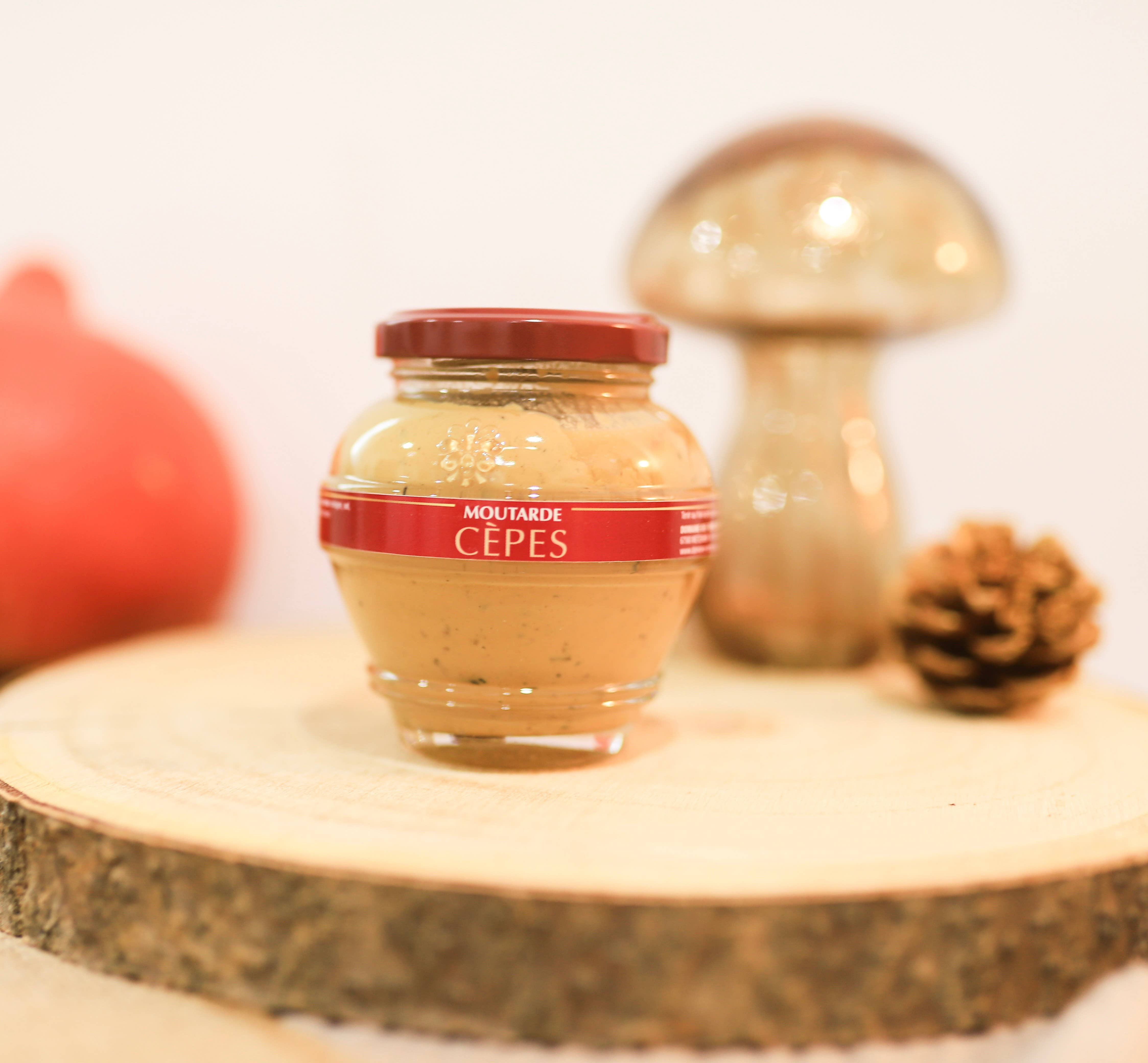 DOMAINE DES TERRES ROUGES - Wholesale Mustard - Porcini Mustard 55 g1