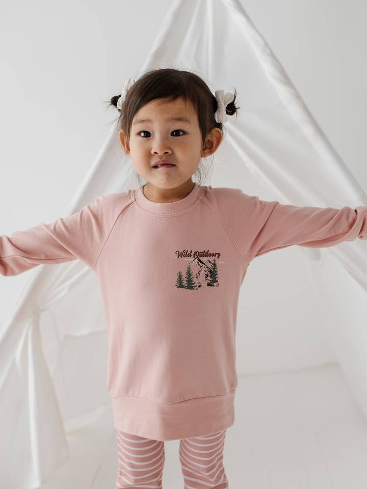 babysprouts clothing company - Wholesale Sweatshirt - Kids - Girl's Raglan Sweatshirt11