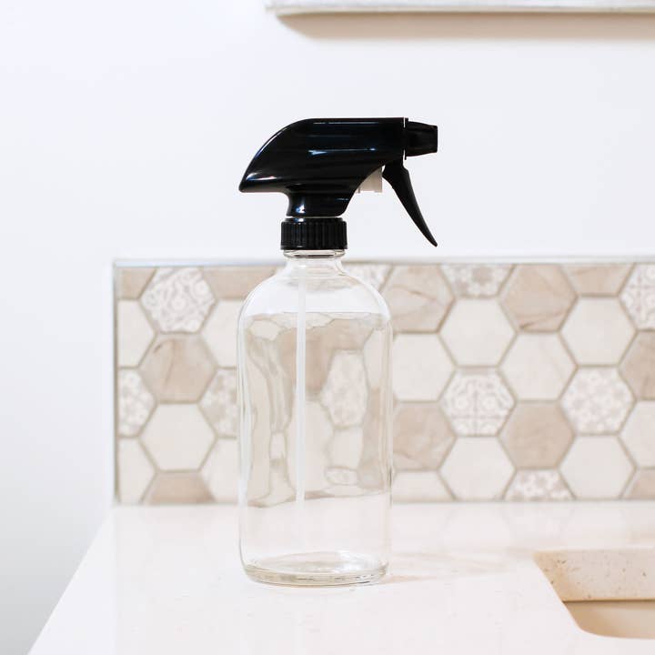 Matrix Aromatherapy - Wholesale Spray Bottle - 8oz Empty Clear Glass Spray Bottle