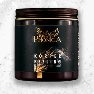 Bio Körper Peeling für den Großhandel von Phönicia